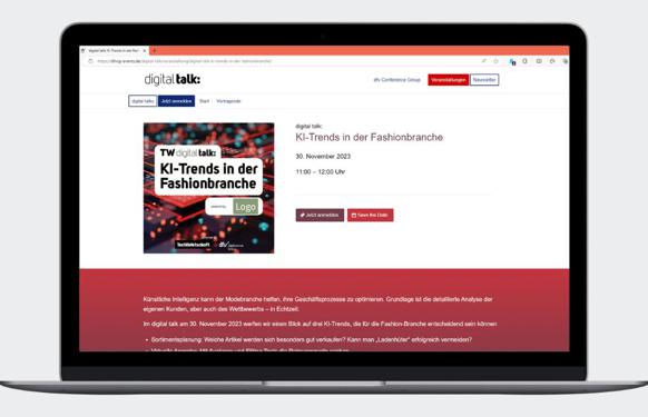 Website top